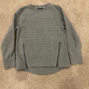 Lululemon Fleece Be True Crew Gray size 4